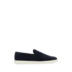 Church's Men Navy Blue Suede Peebles Loafers